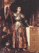 Jean Auguste Dominique Ingres, Joan of Arc at the Coronation of Charles VII in Reims Cathedral (mk45)